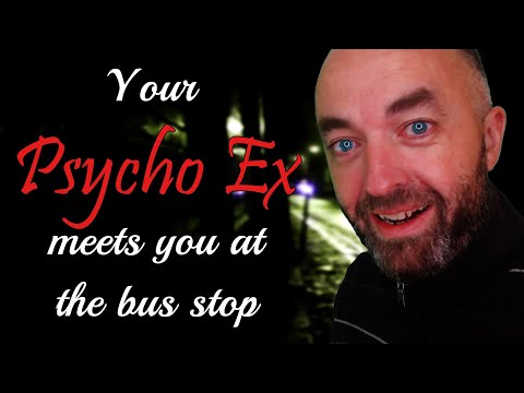 Halloween Psycho ASMR | Your Ex meets you at the bus stop.