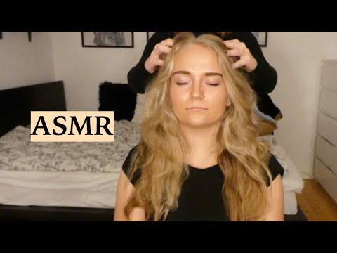 ASMR Tingle Heaven ✨ Scalp Massage, Hair Play, Hair Brushing, Hair Styling, Spraying, No Talking