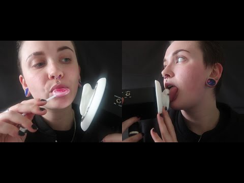 ASMR *Double Trouble* Lollipop & Ear Licking | The Best Tingly Mouth Sounds