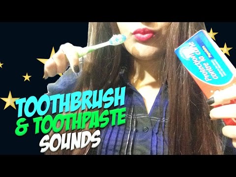 ASMR Tooth Brush & Tooth Paste Sounds