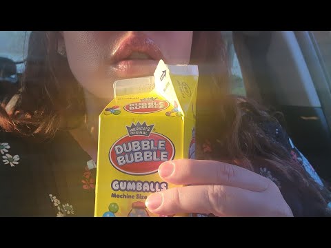 Gum Chewing with Dubble Bubble Gum 💞💞