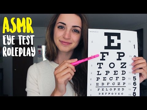 ASMR - Eye Exam (Nurse Roleplay!)