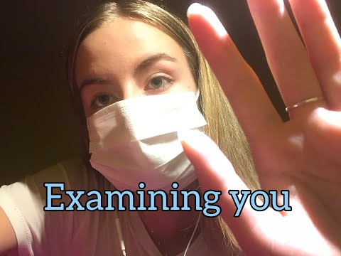 ASMR| Medical Roleplay Examining you for surgery + Measuring