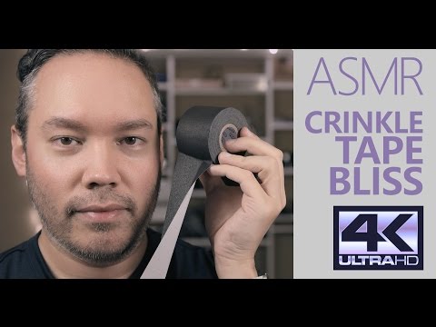 Crinkle Tape Bliss ~ ASMR/Tape Sounds/Binaural