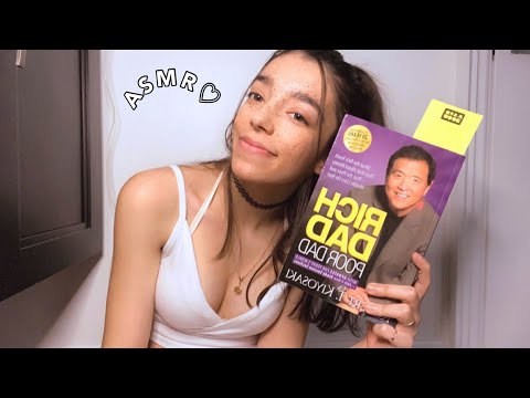 ASMR | reading with you, millionaire mindset, motivation, how to be rich *soft speaking and tingles*