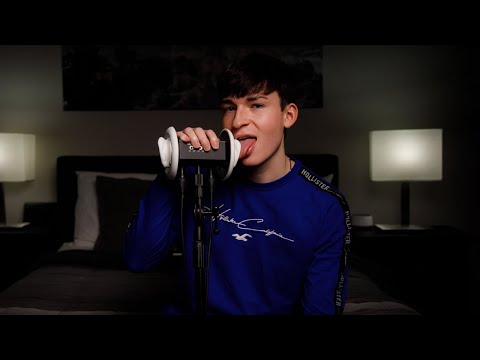69.9% of you will SLEEP to this ear licking ASMR