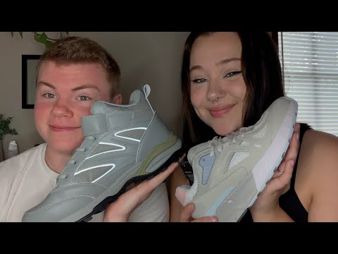 ASMR | Shoe Unboxing & Tapping With My Husband (FITVILLE)