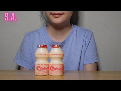 Asmr | Yakult Mini Bottles Drinking Sounds (NOTALKING)