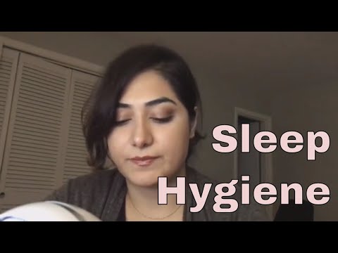ASMR - English Whispering tips about Sleep Hygiene - How to sleep better