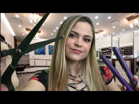 ASMR Haircut & Styling Roleplay