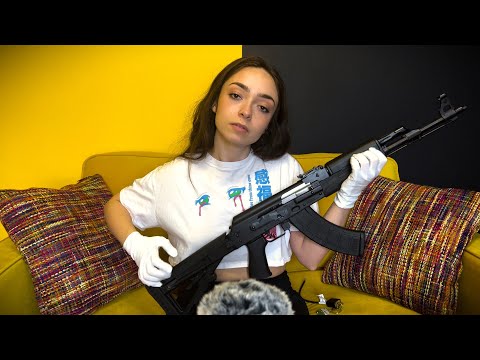 ASMR Intense Zastava Arms M70 Rifle, Magazine, Tapping Gun Sounds for Relaxation and Sleep