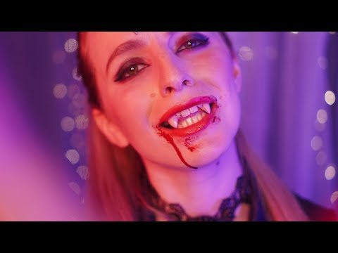 ASMR Vampire School - Hypnosis Class ¦ Face Touching, Whispers, Interview