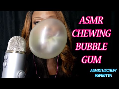 👅🍬 Bubble Gum ASMR Eating Chewing Sounds 💦  💋 Request