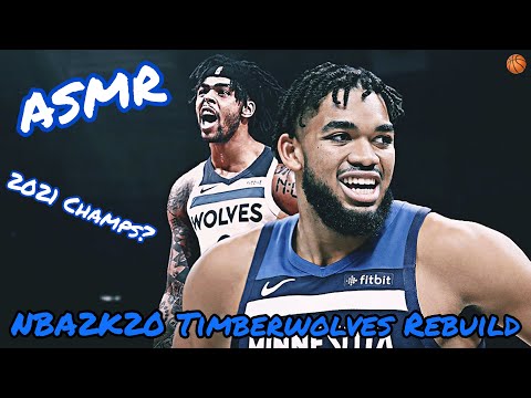 ASMR | D’Angelo Russell On The Timberwolves! 🏀 (NBA2K20 Rebuild)