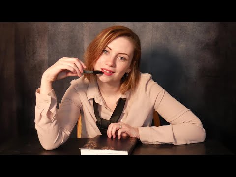 ASMR - Student Project | Pen Nibbling, Writing, page turning