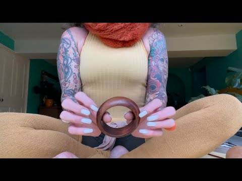 ASMR random triggers, lotion and skin sounds, fabric scratching