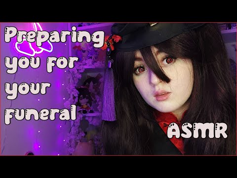 preparing you for your funeral  ⚰️ ┃  fast + aggressive ┃ Genshin Impact Hu Tao cosplay ASMR ✨😇