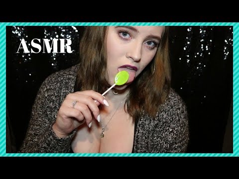 ASMR Lollipop Licking and Gum Chewing | Sloppy Mouth Sounds | Super Tingly