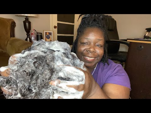 ASMR~ Sylvia is back for her shampoo/ Roleplay Scratch and Scalp massage VERY SATISFYING