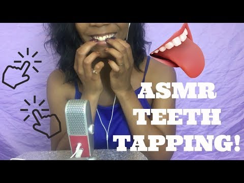 ASMR | TEETH TAPPING! 😁 *intense tingles*