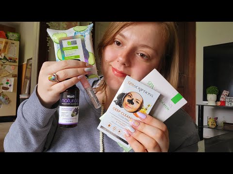 ASMR- Dollar Tree Haul- Amazing Finds💚 Small Goodwill Haul (Tracing & Tapping Items with Rambling)