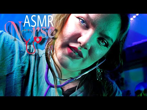 ASMR Night Nurse | Otoscope, Eye and Ear Tests, Soup, Teeth and Hair Brushing, Personal Attention