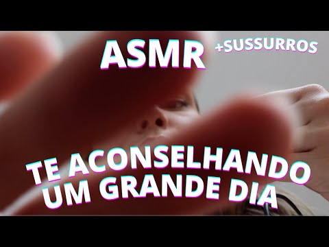 ASMR TE ACONSELHANDO AMANHA SERÁ UM GRANDE DIA -  Bruna Harmel ASMR