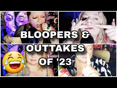 [ASMR] Bloopers and outtakes of '23 🤣