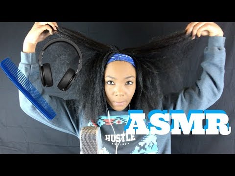 ASMR Hair Combing and Soft Whispering | Totally Tingles