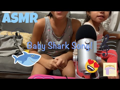 ASMR Baby Shark Song | With my Little Sister
