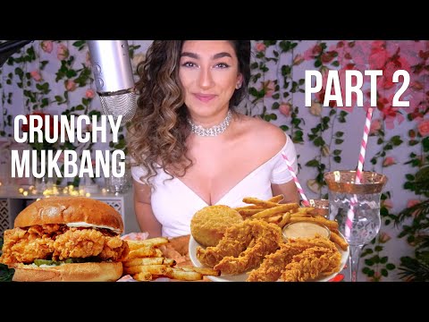 ASMR | Dinner With Your Valentine Crush Roleplay (MUKBANG) Part 2