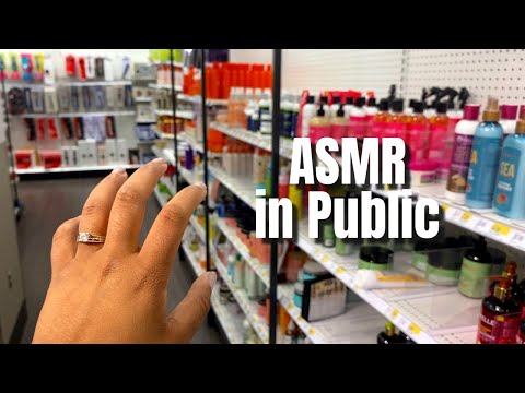 ASMR in Public- TAPPING, SCRATCHING, RANDOM TINGLES 💅🏽✨(Visual Triggers + Sound Assortment) 😴
