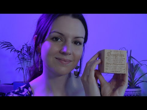 ASMR Tapping and Soft Speaking