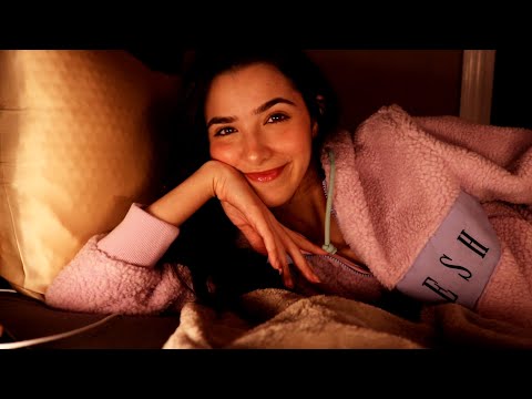 ASMR Whispers in Bed with You! (hand movements) 🙊