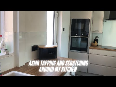 ASMR TAPPING AND SCRATCHING IN MY KITCHEN (No talking) *Stu’s CV
