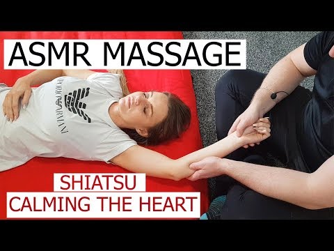 ASMR Massage - Shiatsu Calming the Heart