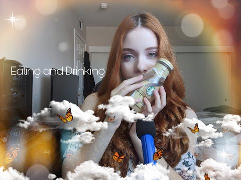 ASMR~ EATING AND DRINKING SOUNDS