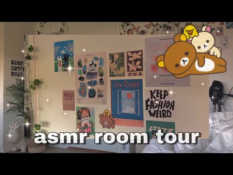 ASMR room tour 💌 whispered voiceover