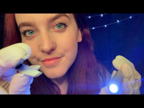 ASMR | DR Role Play | You have a face full of splinters 😬