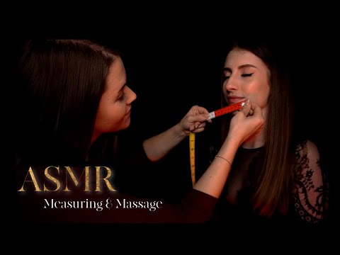 ASMR Sanftes Face Measuring & Massage ♡ Real Person ♡  Asmr in German/Deutsch