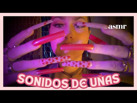 ⛔Sonidos de uñas non stop ⛔ ASMR  en español