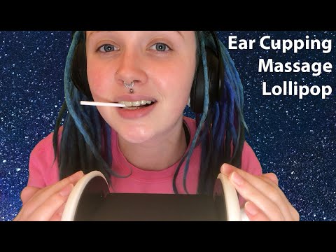 Ear Cupping And Massage 😋 With Lollipop Mouth Sounds 🍭 ASMR For Those GOOD Tingles 🤪