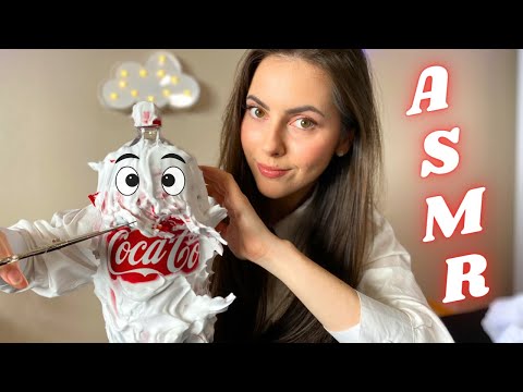 ASMR Shaving the Coca Cola | Barbeando a Coca Cola