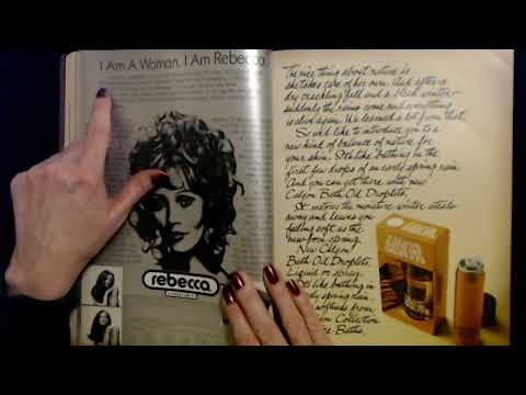 ASMR | 1971 Catalog Look-Through | Ads | Page Turning (Soft Spoken)