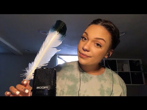 ASMR- Waving a Feather In Your Face