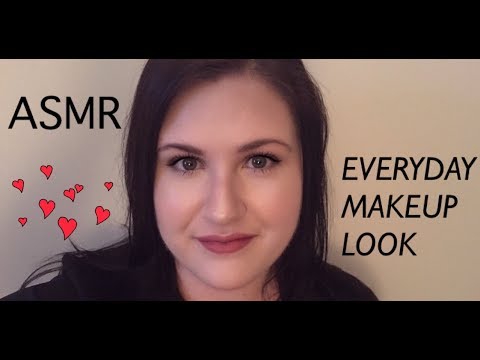 ASMR - Whispered Everyday Makeup Routine - Blue Yeti