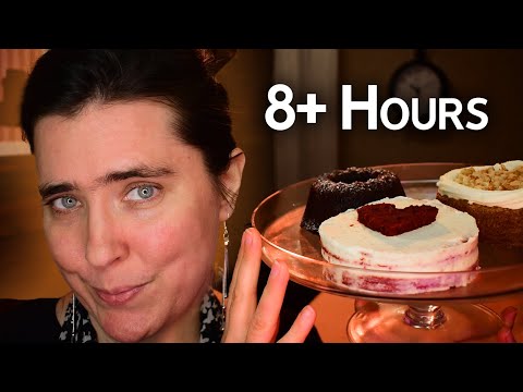 ASMR 8+ Hours of Desserts (No Eating)