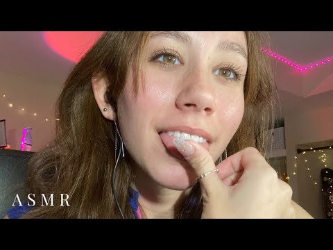 asmr | spit painting you (lots of mouth sounds!)