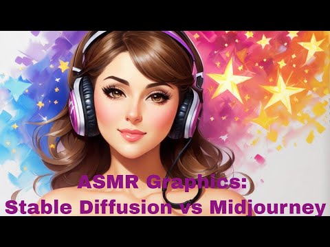 Stable Diffusion vs. Midjourney ASMR Live Stream