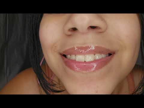 Asmr Lipgloss Application With Kisses